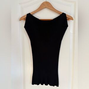 Elegant Black Sleeveless Dress